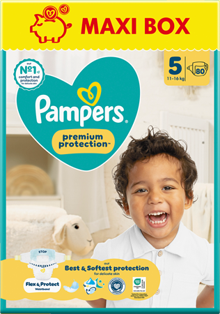 Pampers Premium Protection S5 11-16kg MB 1x80-p